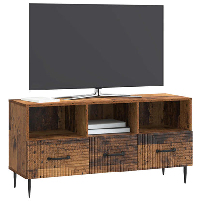 vidaXL TV Cabinet Old Wood 102 x 34.5 x 50 cm Engineered Wood