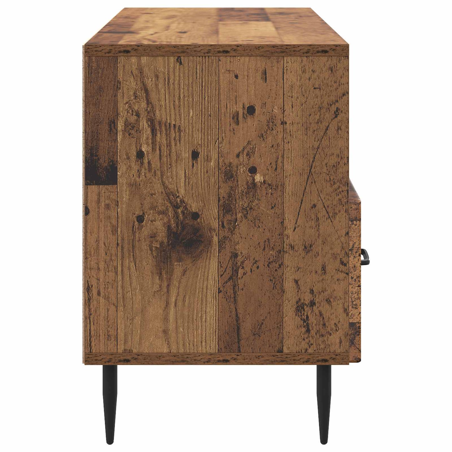 vidaXL TV Cabinet Old Wood 102 x 34.5 x 50 cm Engineered Wood