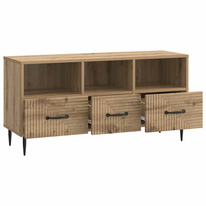 vidaXL TV Cabinet 102 x 34.5 x 50 cm Artisan Oak Engineered Wood