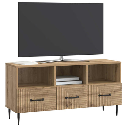 vidaXL TV Cabinet 102 x 34.5 x 50 cm Artisan Oak Engineered Wood