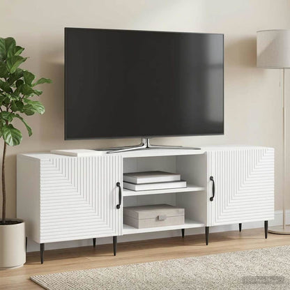 vidaXL TV Cabinet 150 x 31 x 50 cm White Engineered Wood