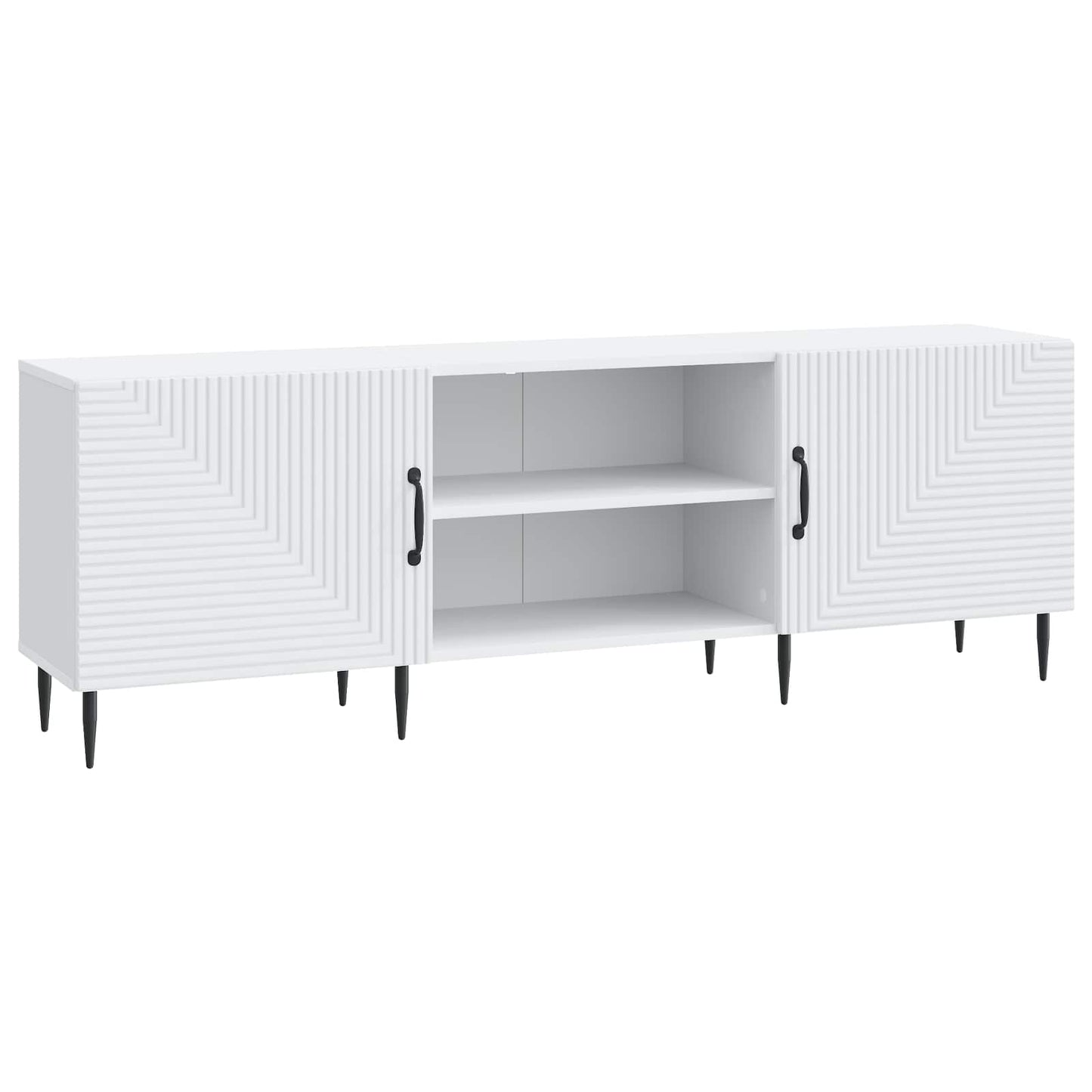 vidaXL TV Cabinet White 150 x 31 x 50 cm Engineered Wood