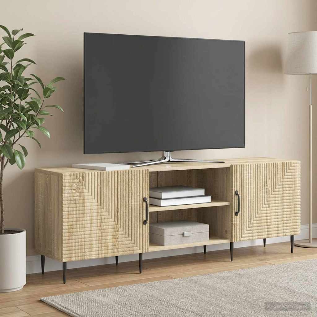 vidaXL TV Cabinet Sonoma Oak 150 x 31 x 50 cm Engineered Wood