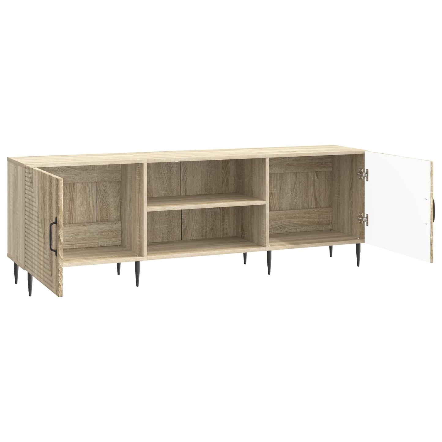 vidaXL TV Cabinet Sonoma Oak 150 x 31 x 50 cm Engineered Wood
