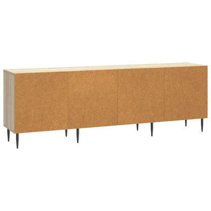 vidaXL TV Cabinet Sonoma Oak 150 x 31 x 50 cm Engineered Wood
