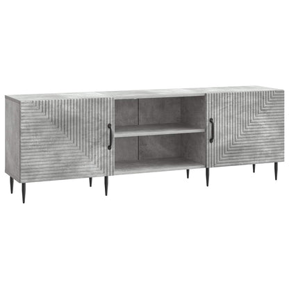vidaXL TV Cabinet Concrete Grey 150 x 31 x 50 cm Engineered Wood