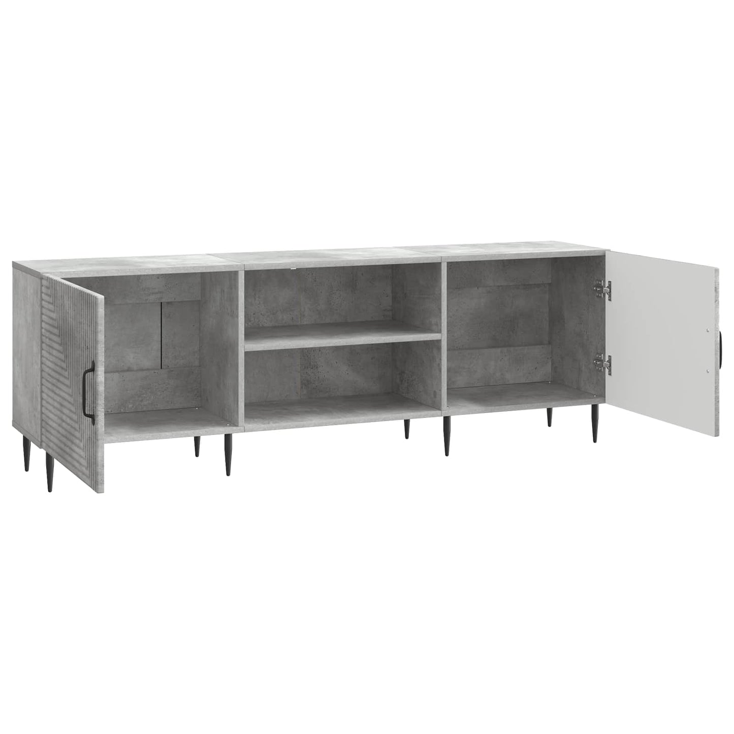 vidaXL TV Cabinet Concrete Grey 150 x 31 x 50 cm Engineered Wood