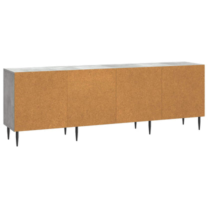 vidaXL TV Cabinet Concrete Grey 150 x 31 x 50 cm Engineered Wood