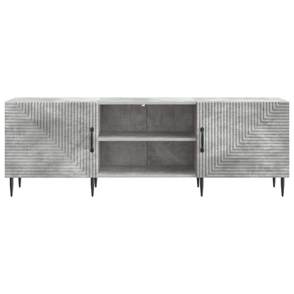 vidaXL TV Cabinet Concrete Grey 150 x 31 x 50 cm Engineered Wood