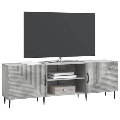 vidaXL TV Cabinet Concrete Grey 150 x 31 x 50 cm Engineered Wood
