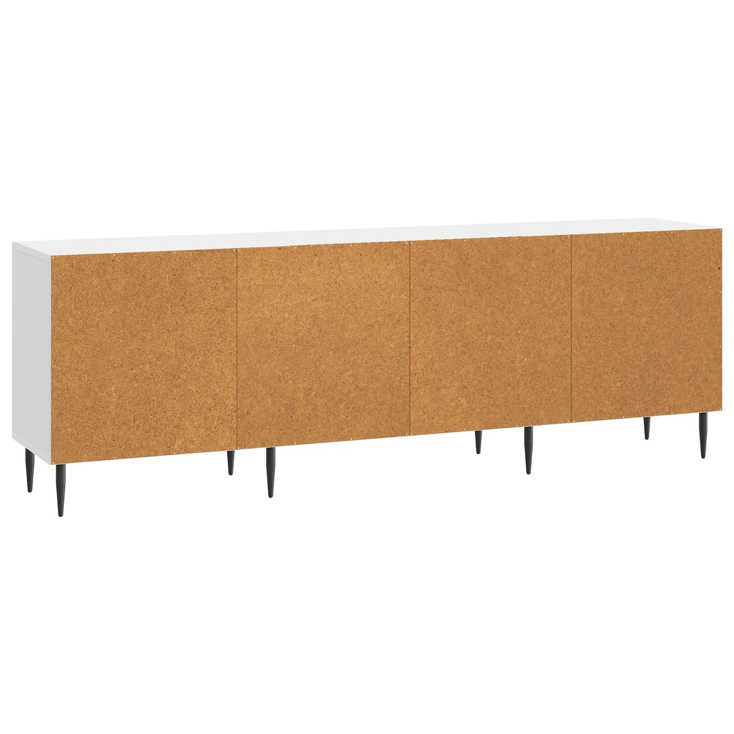 vidaXL TV Cabinet High Gloss White 150 x 31 x 50 cm Engineered Wood