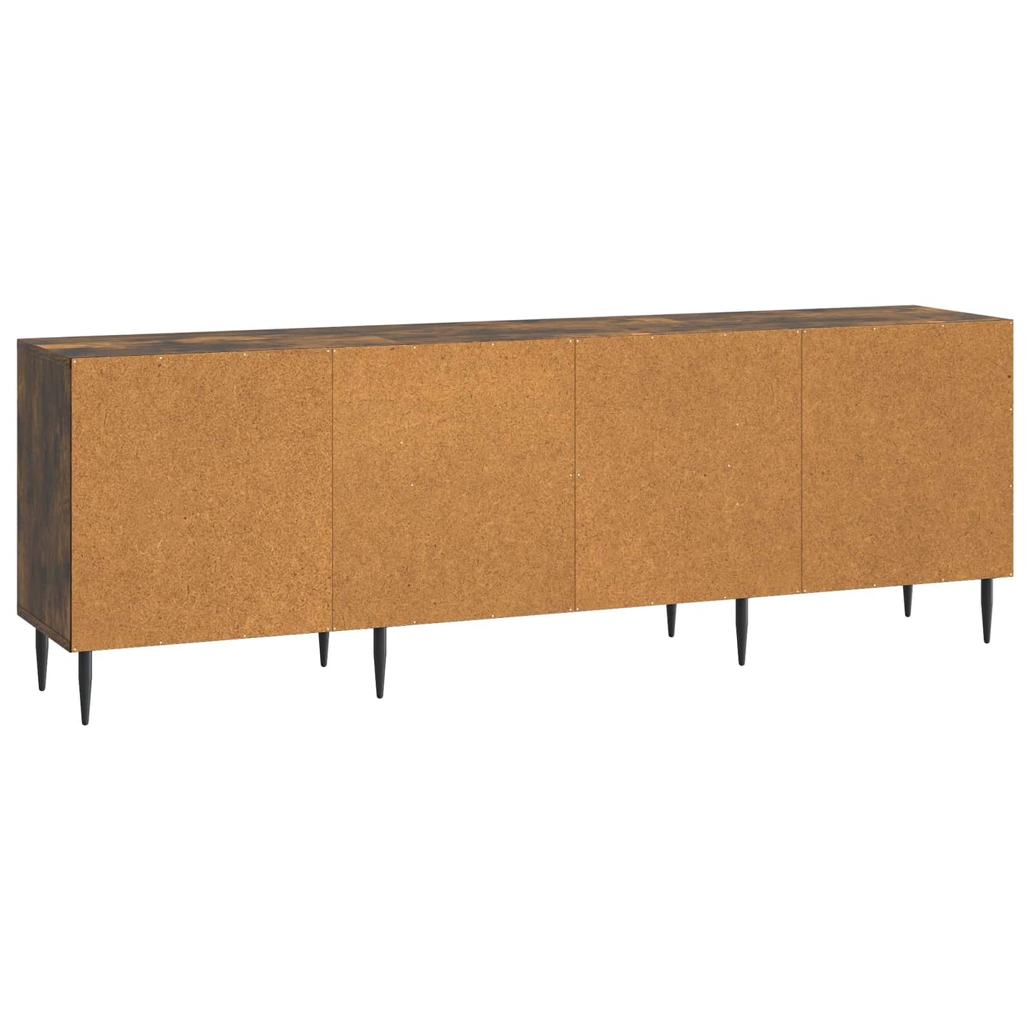 vidaXL TV Cabinet Smoked Oak 150 x 31 x 50 cm Engineered Wood