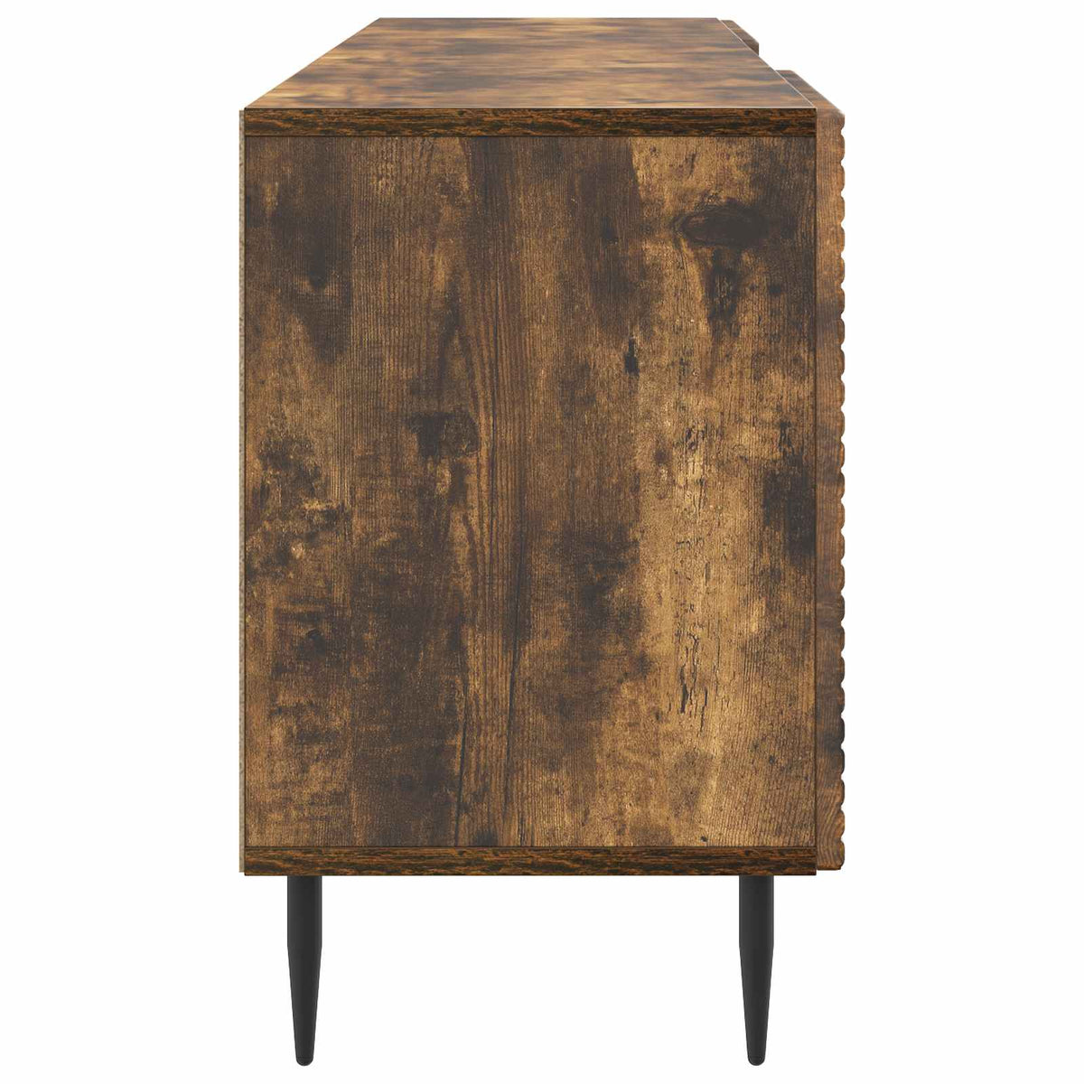 vidaXL TV Cabinet 150 x 31 x 50 cm Smoked Oak Engineered Wood