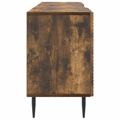 vidaXL TV Cabinet Smoked Oak 150 x 31 x 50 cm Engineered Wood