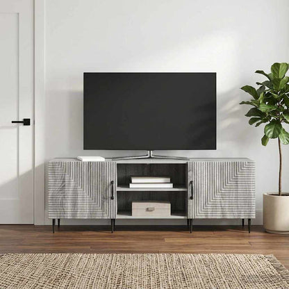 vidaXL TV Cabinet Grey Sonoma 150 x 31 x 50 cm Engineered Wood