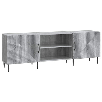 vidaXL TV Cabinet Grey Sonoma 150 x 31 x 50 cm Engineered Wood