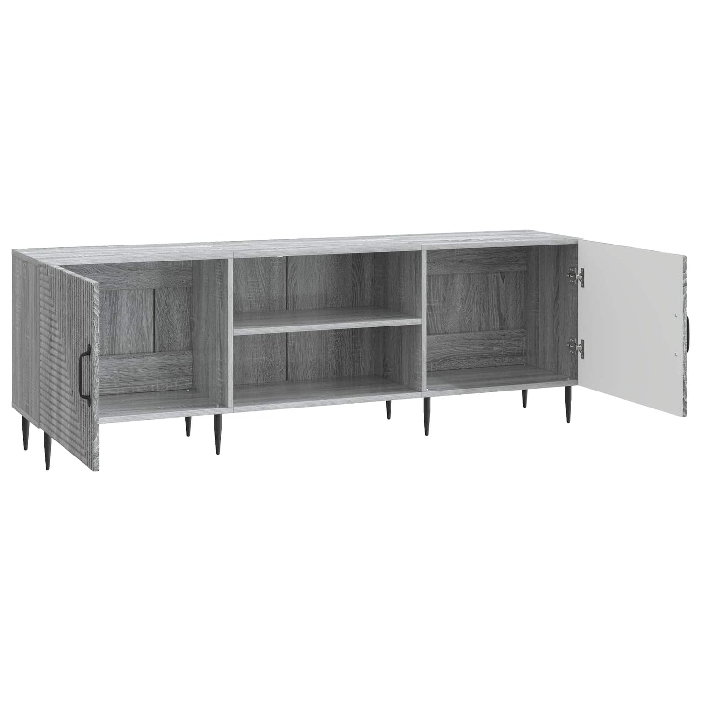 vidaXL TV Cabinet Grey Sonoma 150 x 31 x 50 cm Engineered Wood