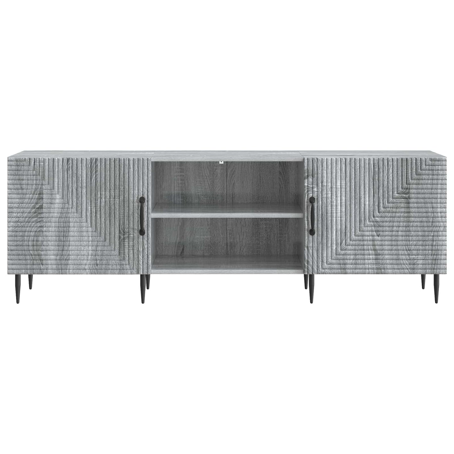 vidaXL TV Cabinet Grey Sonoma 150 x 31 x 50 cm Engineered Wood