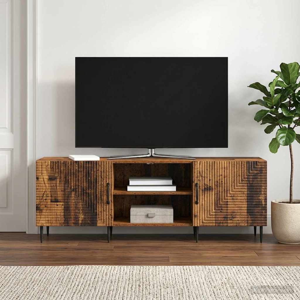 vidaXL TV Cabinet Old Wood 150 x 31 x 50 cm Engineered Wood