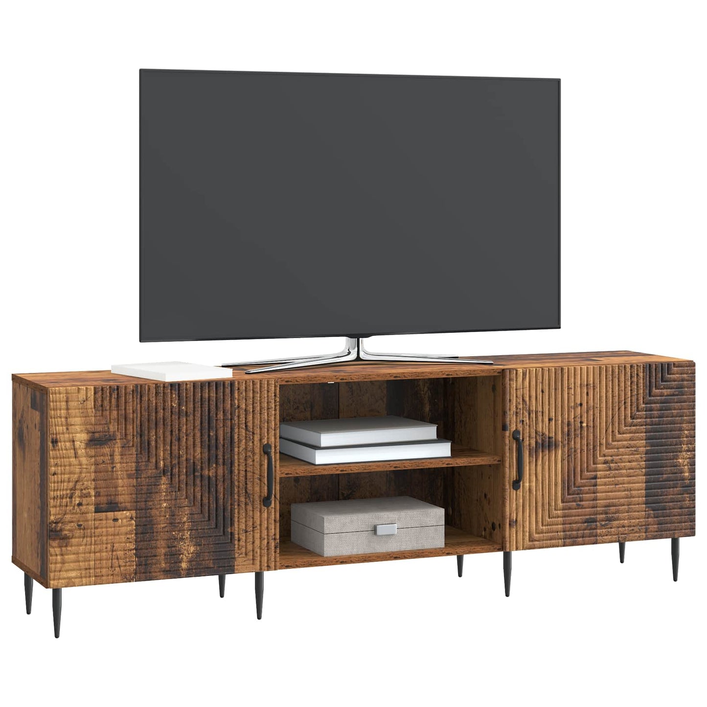 vidaXL TV Cabinet Old Wood 150 x 31 x 50 cm Engineered Wood