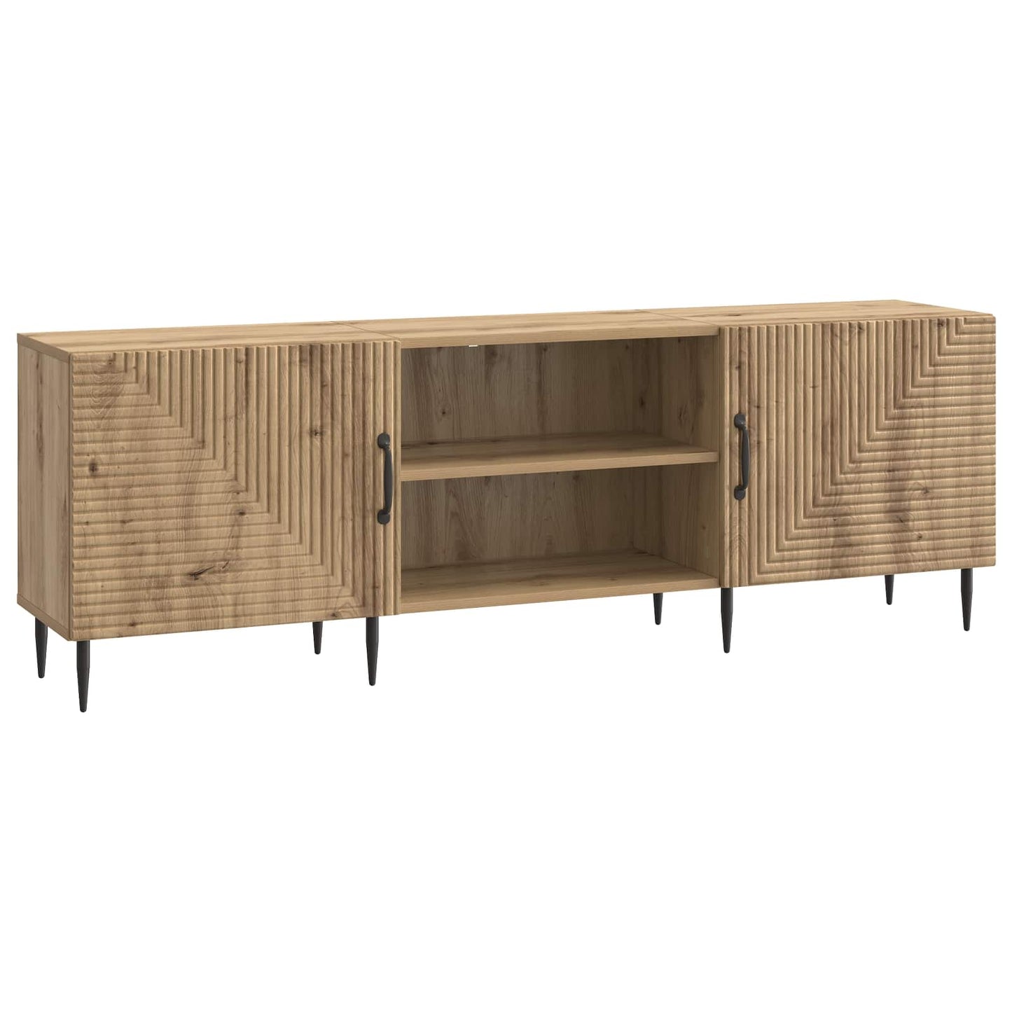 vidaXL TV Cabinet 150 x 31 x 50 cm Artisan Oak Engineered Wood