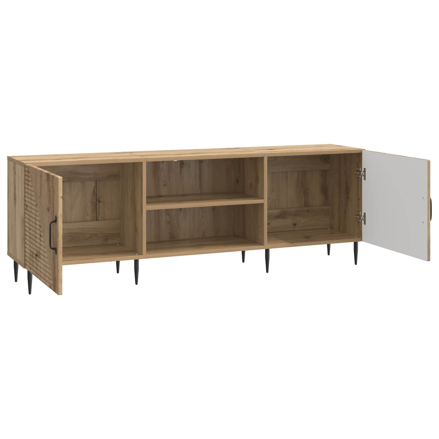 vidaXL TV Cabinet 150 x 31 x 50 cm Artisan Oak Engineered Wood