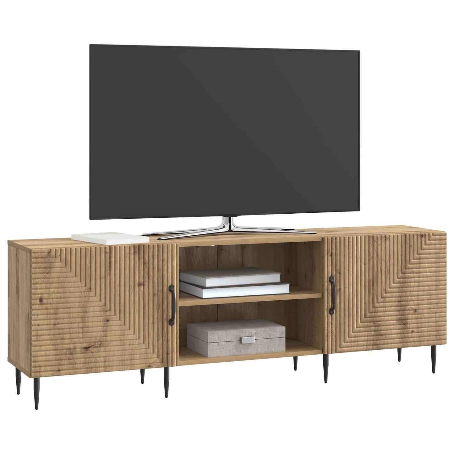 vidaXL TV Cabinet 150 x 31 x 50 cm Artisan Oak Engineered Wood