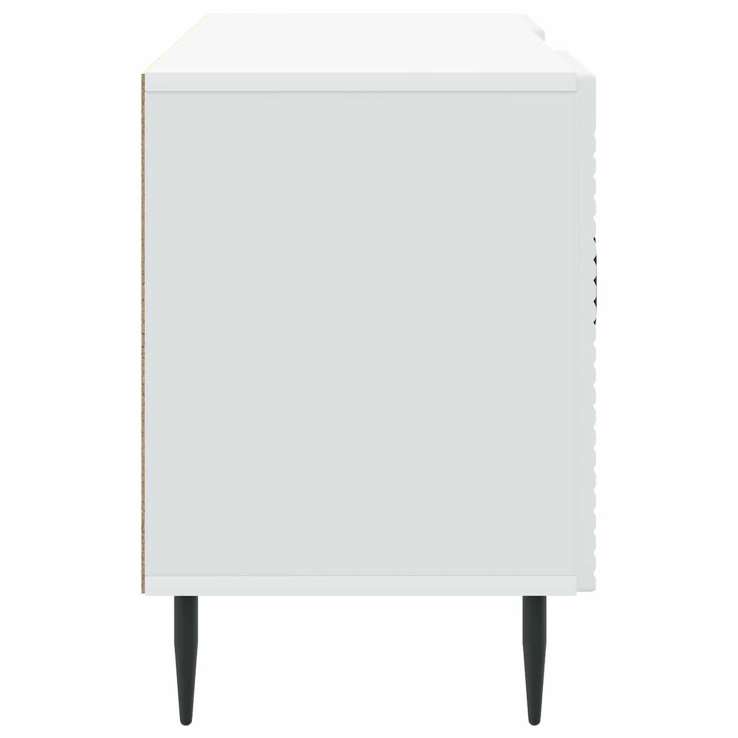 vidaXL TV Cabinet White 102 x 34.5 x 50 cm Engineered Wood