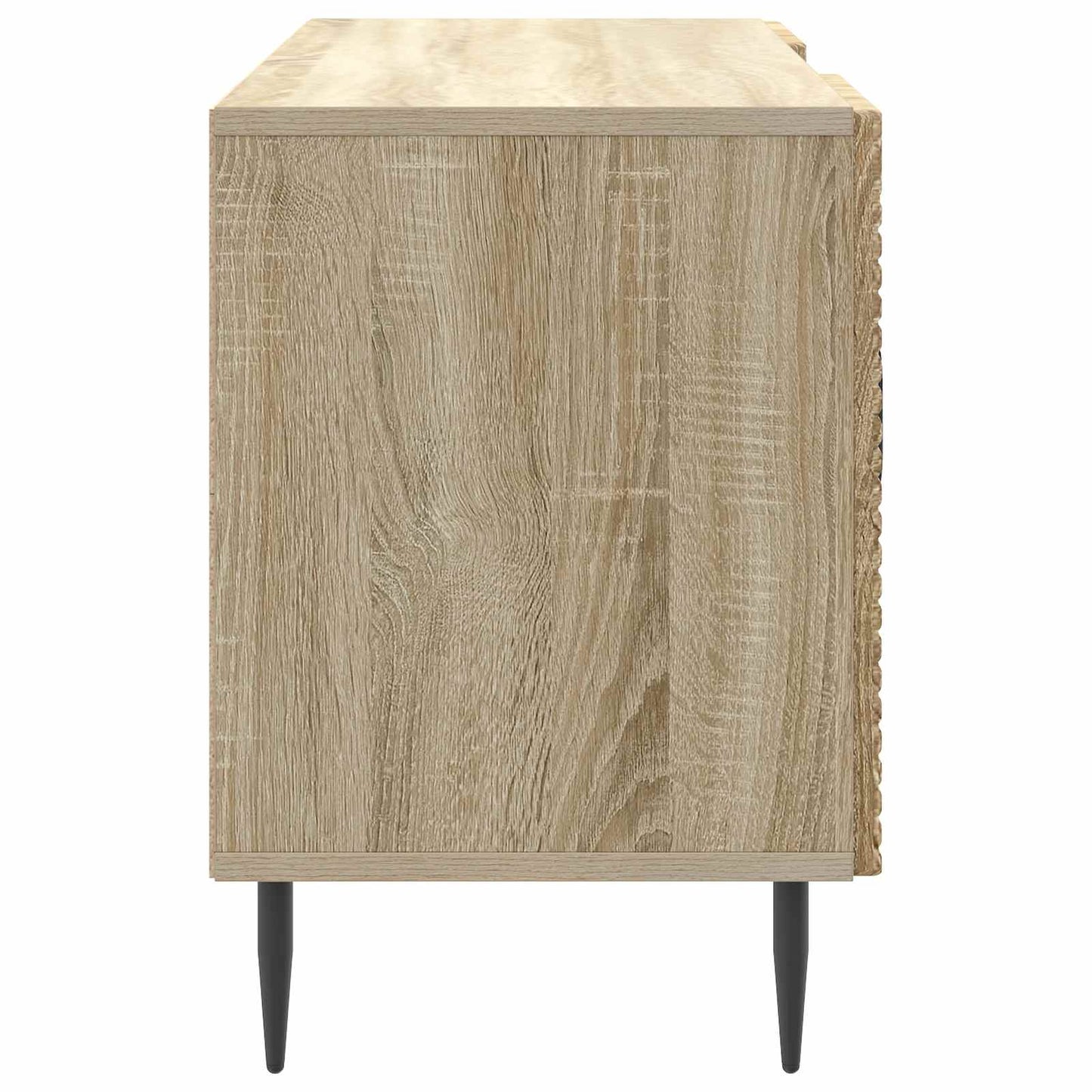 vidaXL TV Cabinet Sonoma Oak 102 x 34.5 x 50 cm Engineered Wood