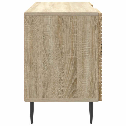 vidaXL TV Cabinet Sonoma Oak 102 x 34.5 x 50 cm Engineered Wood
