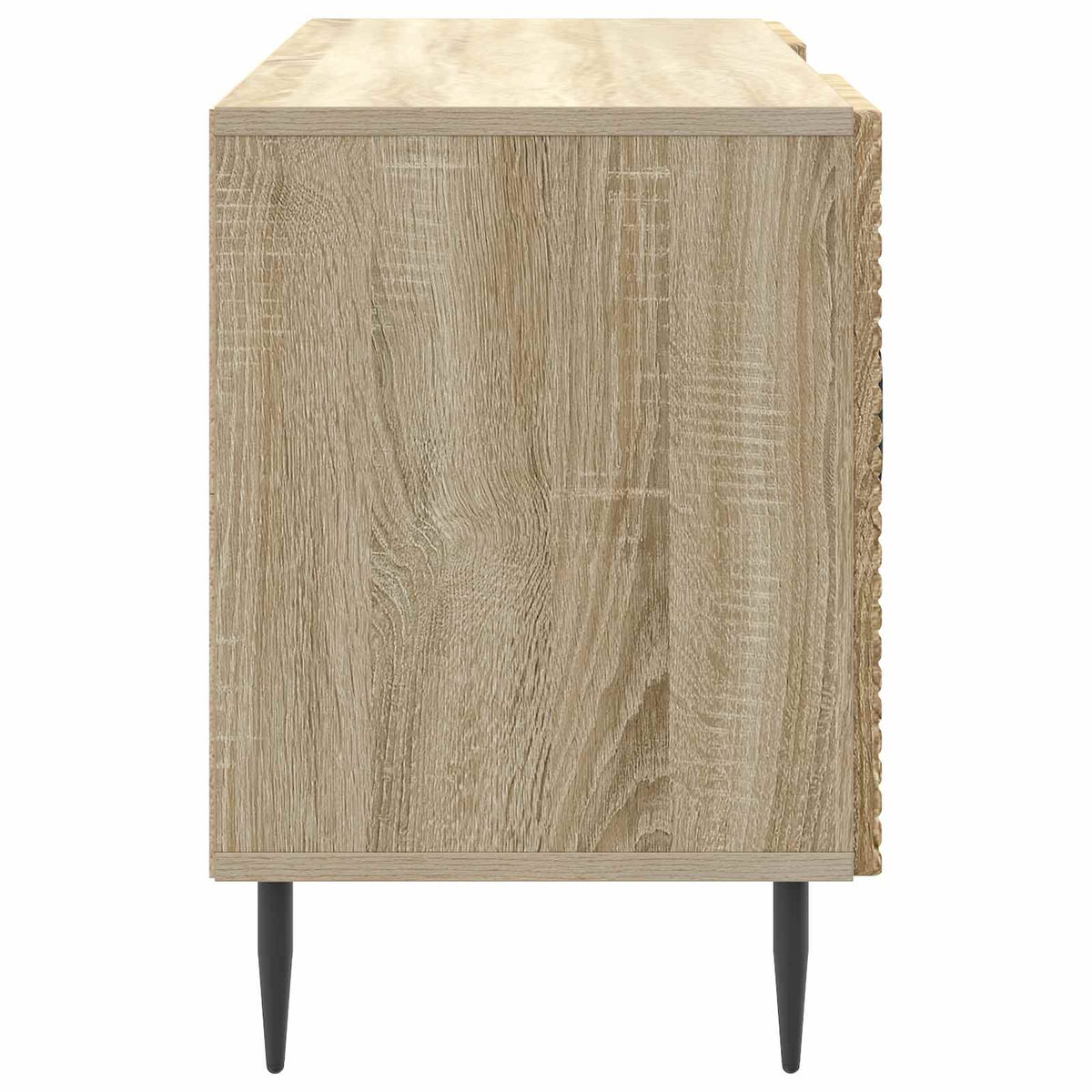 vidaXL TV Cabinet Sonoma Oak 102 x 34.5 x 50 cm Engineered Wood