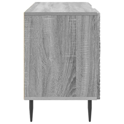 vidaXL TV Cabinet Grey Sonoma 102 x 34.5 x 50 cm Engineered Wood