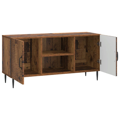vidaXL TV Cabinet Old Wood 102 x 34.5 x 50 cm Engineered Wood