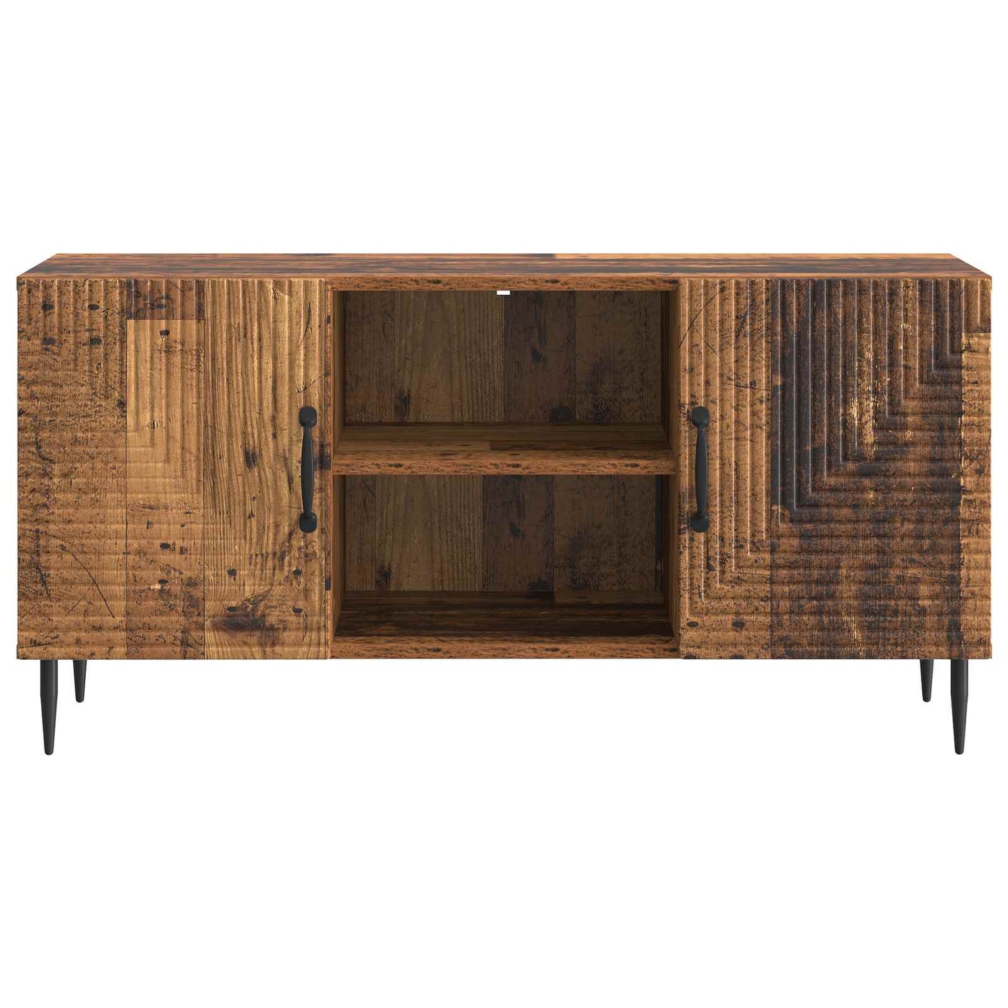 vidaXL TV Cabinet Old Wood 102 x 34.5 x 50 cm Engineered Wood