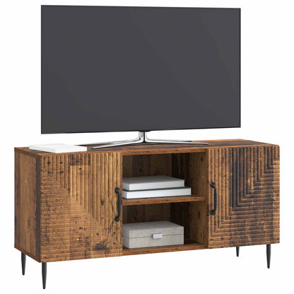 vidaXL TV Cabinet Old Wood 102 x 34.5 x 50 cm Engineered Wood