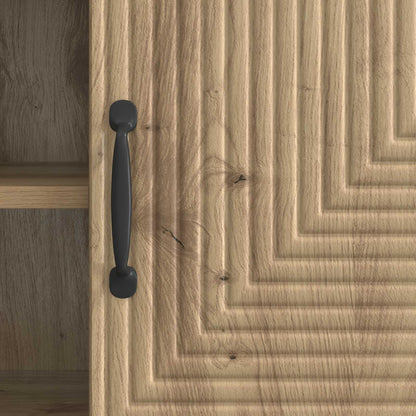 vidaXL TV Cabinet Artisan Oak 102 x 34.5 x 50 cm Engineered Wood