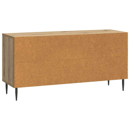 vidaXL TV Cabinet Artisan Oak 102 x 34.5 x 50 cm Engineered Wood