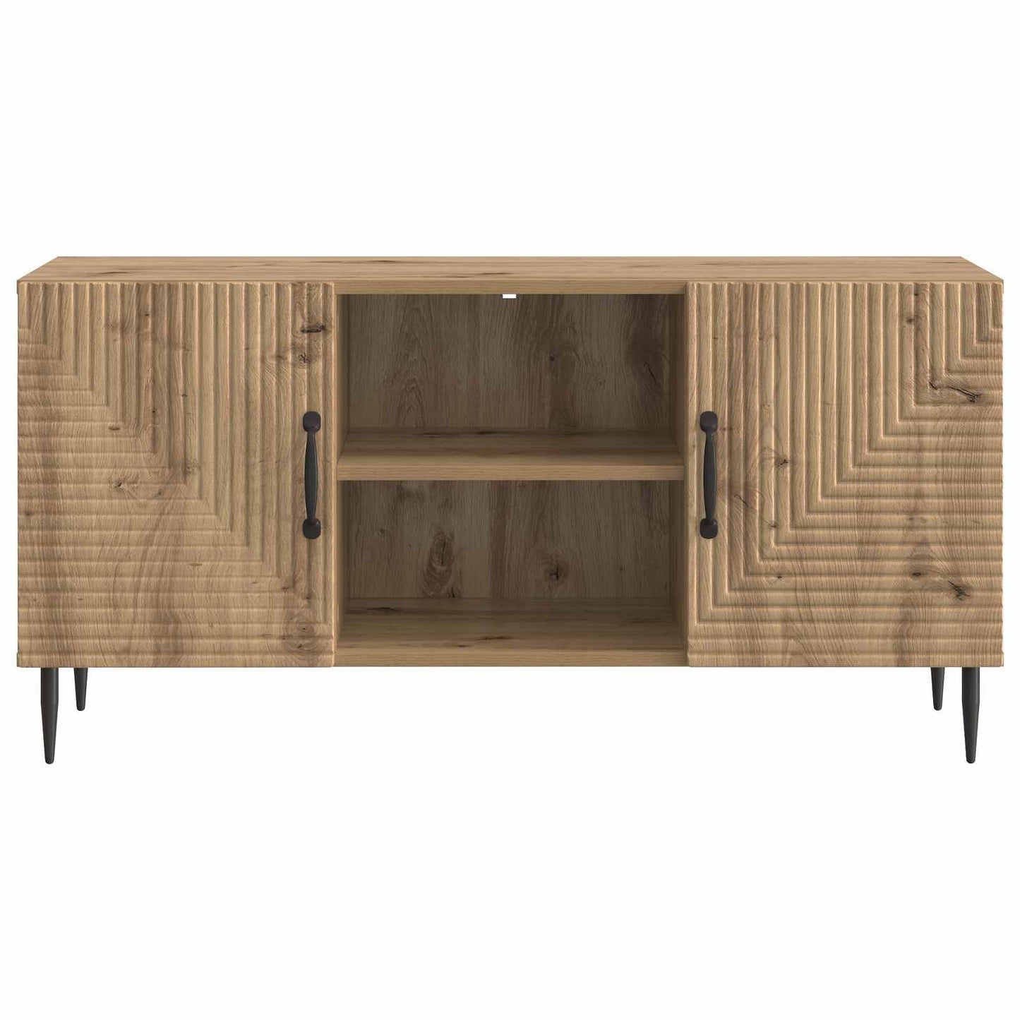 vidaXL TV Cabinet Artisan Oak 102 x 34.5 x 50 cm Engineered Wood