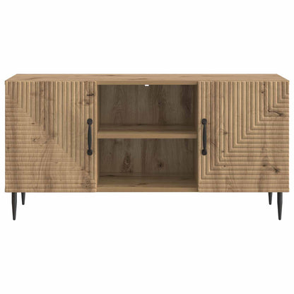 vidaXL TV Cabinet Artisan Oak 102 x 34.5 x 50 cm Engineered Wood