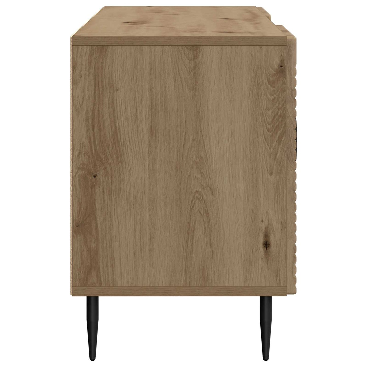 vidaXL TV Cabinet Artisan Oak 102 x 34.5 x 50 cm Engineered Wood
