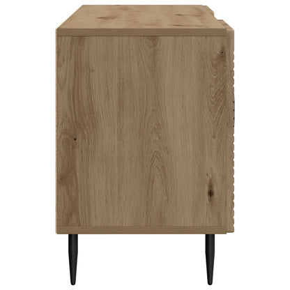 vidaXL TV Cabinet Artisan Oak 102 x 34.5 x 50 cm Engineered Wood