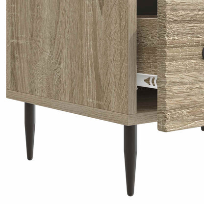 vidaXL TV Cabinet Sonoma Oak 147 x 34.5 x 30 cm Engineered Wood
