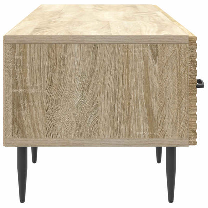 vidaXL TV Cabinet Sonoma Oak 147 x 34.5 x 30 cm Engineered Wood