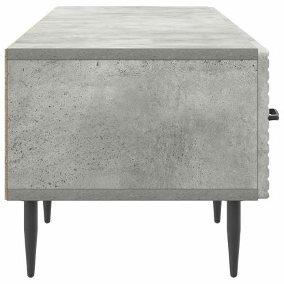 vidaXL TV Cabinet Concrete Grey 147 x 34.5 x 30 cm Engineered Wood