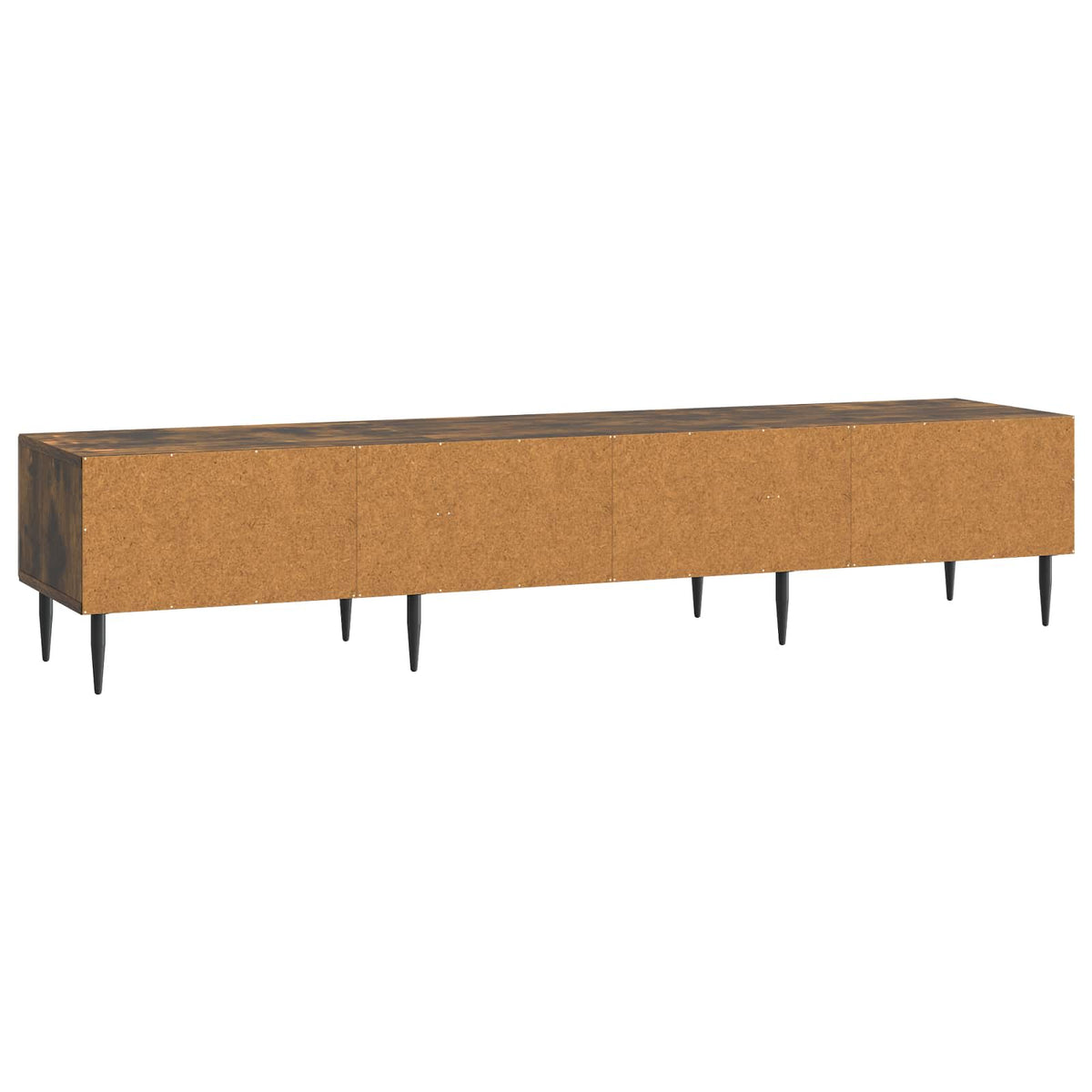 vidaXL TV Cabinet Smoked Oak 147 x 34.5 x 30 cm Engineered Wood