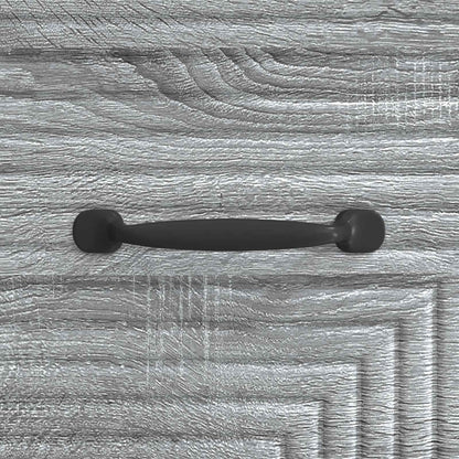 vidaXL TV Cabinet Grey Sonoma 147 x 34.5 x 30 cm Engineered Wood