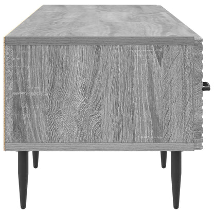 vidaXL TV Cabinet Grey Sonoma 147 x 34.5 x 30 cm Engineered Wood