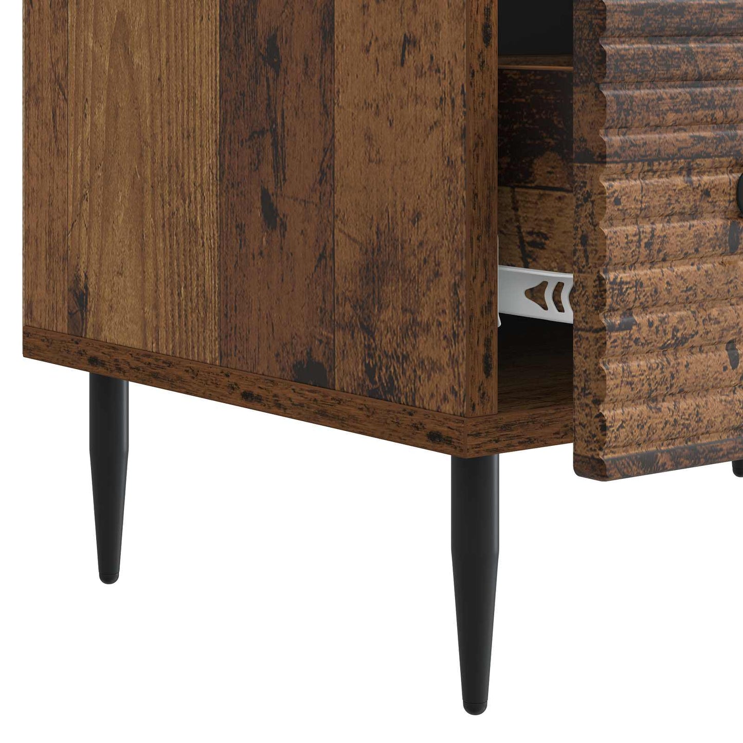 vidaXL TV Cabinet Old Wood 147 x 34.5 x 30 cm Engineered Wood