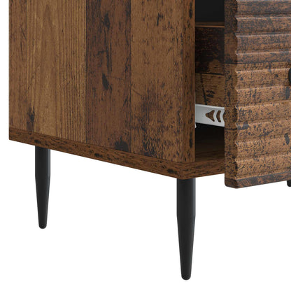 vidaXL TV Cabinet Old Wood 147 x 34.5 x 30 cm Engineered Wood