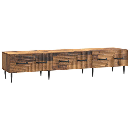 vidaXL TV Cabinet Old Wood 147 x 34.5 x 30 cm Engineered Wood